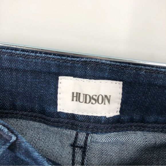 Hudson Beth Mid-Rise Baby Bootcut Jean Dark Wash Size 26 NWT - Picture 5 of 12